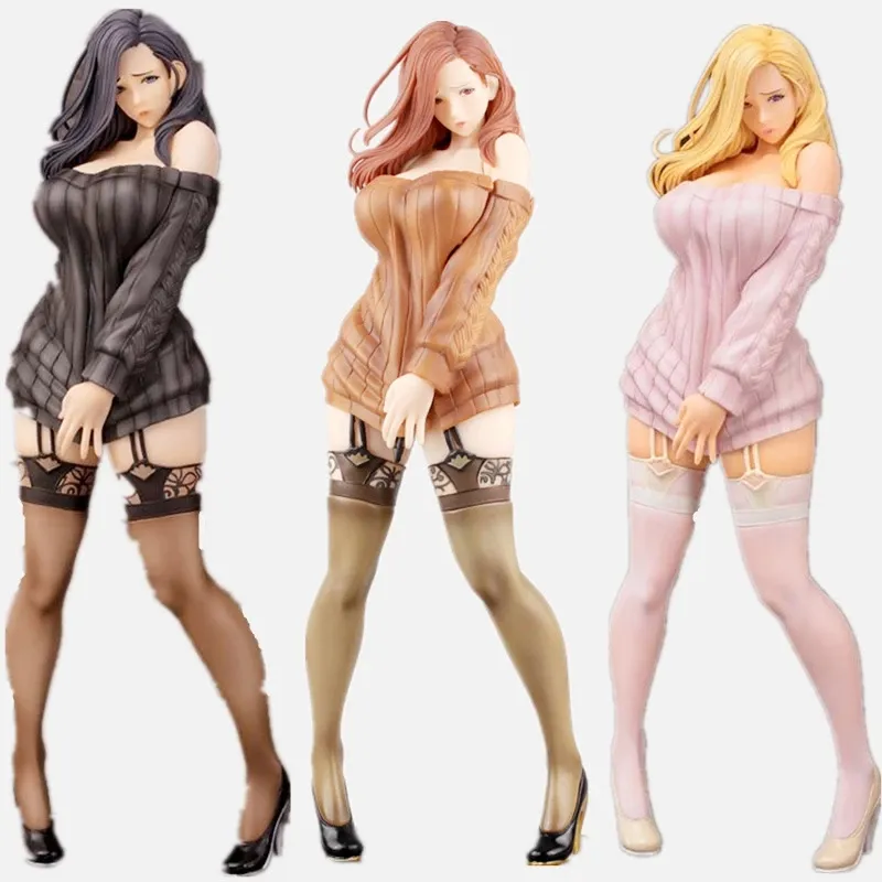 3 색 애니메이션 고우규오다 Shiho Kujo 섹시한 소녀 피규어 1/6 스케일 PVC 액션 피규어 성인 Collectible 모델 장난감