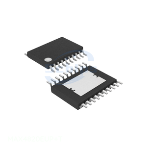 MAX4820EUP+T 20 TSSOP (0.173\", 4.40mm de Ancho) Circuito Integrado con Contacto Expuesto, Componente Electrónico, Chip, Circuito Integrado, Gestión de Energía (PMIC) - Product Image 1