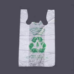 Biodegradable Supermarket <b>Packaging</b> <b>Bag</b> Biodegradable Vest Plastic <b>Bag</b> Handbag Bulk t Shirt <b>Bags</b> - Product Image 2