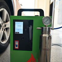 Machine de nettoyage à l'hydrogène et au carbone avec écran intelligent de comptage pour l'entretien des moteurs automobiles - Vente en gros industrielle