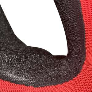 Guantes de Poliéster 100% para Construcción Industrial, Tejido Elástico, con Látex de Caucho Natural Arrugado en la Muñeca, Hechos en Vietnam - Product Image 6