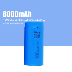 可充电3.2伏圆柱形锂离子电池6000毫安时电池32700