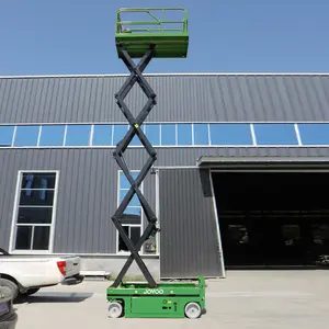 Price Negotiable 300kg 3-14m Battery Electric Hydraulic Aerial Platform Man Mini Mobile Scissor Lift