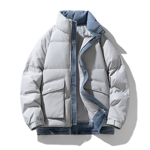 Vêtements d'hiver 2025, nouvelle collection, équipement d'extérieur anti-froid, doudoune à col montant pour hommes et femmes, même style et confort. - Product Image 2