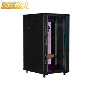 Rack de serveur réseau à cadre ouvert insonorisé de 19 pouces Rack de serveur debout au sol 22u Équipement réseau Rack de serveur court - Product Image 2