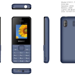 โทรศัพท์มือถือแบบปรับแต่งได้ รุ่น 2191 ขนาด 1.77 นิ้ว ดีไซน์สวยงาม ราคาประหยัด แต่คุณภาพดี โทรศัพท์แบบปุ่มกด ผลิตในจีน - Product Image 4