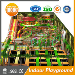 Gran Parque de Atracciones Interior - Circuito de Cuerdas de Gran Altura Sin Motor |   Parque Infantil Comercial <span class=keywords><strong>FEC</strong></span> para Uso en Centros Comerciales y Escuelas - Product Image 3