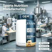 Bubuk Protein Whey Alami OEM Antioksidan Bubuk Protein Instan Pengatur Energi Pertumbuhan Otot Penambah Berat Badan Diet Dewasa