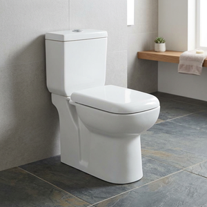 Ceramic Two Piece Wall Hung Water Closet Toilet P <b>Trap</b> WC Modern Bathroom Porcelain Commode Nigeria Export - Product Image 3