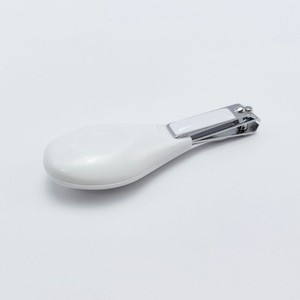 Tijeras de plástico de acero para el hogar con mango largo, cortaúñas anticarne para dedos de bebé, diseño de seguridad para niños, belleza - Product Image 2