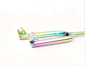 BFA02, оптовая продажа, особый дизайн, радужные цветные хромированные рамки BMX, отполированные с необработанной поверхностью велосипедной рамы BMX - Product Image 3