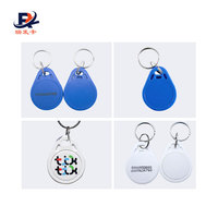 RFID-Schlüsselanhänger NFC-Schlüsselanhänger EM4200 RFID-Keyfob Doppelchip für Türzugang Individuell Anpassbar