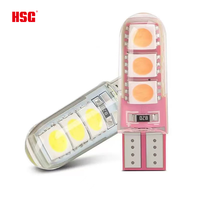 T10 LED voiture Signal lumineux G501 194 Auto ampoule W5w blanc rouge jaune bleu pour voiture feux diurnes automobile feu arrière