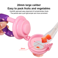 Großhandel Lebensmittel qualität Säugling Frische Lebensmittel Soft Feeder Kinder Nippel Fütterung BPA Free Silikon Obst Schnuller Schnuller für Baby