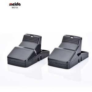 Trampa para ratones de plástico Meida M01A, 2 estaciones de cebo para control de plagas en el hogar - Product Image 1