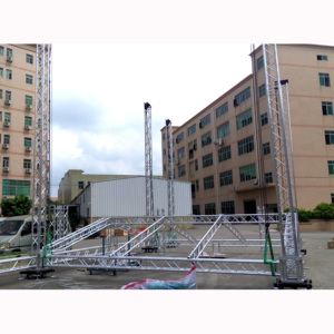 ระบบโครงถักอลูมิเนียมสำหรับยกไฟและเวทีงานอีเว้นท์ พร้อมโครงหลังคา - Product Image 5
