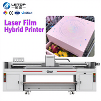 Traceur d'impression numérique grand format hybride UV LETOP 1,9 m pour transfert de film laser