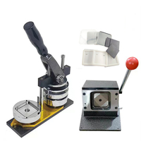 Machine à fabriquer des aimants de réfrigérateur carrés de haute qualité 50*50mm 2*2 pouces + découpeuse + 1000 ensembles de matériaux pour aimants de réfrigérateur