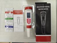 Stylo testeur de qualité de l'eau 4 en 1 PH/TDS/EC/Température avec rétroéclairage, test rapide pour aquarium, piscine, eau potable