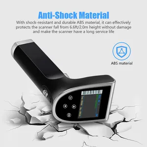 Barcode Scanner 2D QR 1D Bar Code Reader 2.4G Wireless Compatible With Bluetooth Drop Resistant For Windows Mac Android IOS