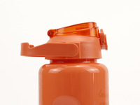 Juego de 3 Botellas de Agua Desechables con Pajita, 2000+750+300ml, Gran Capacidad, Deportivas, Antiderrames, de Plástico, para Gimnasio y Aire Libre