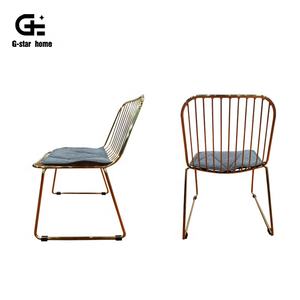 <span class=keywords><strong>Taburete</strong></span> de Bar flecha silla estilo salón Silla de acento de alambre de acero silla para al aire libre - Product Image 1