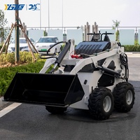 Chargeuse compacte sur roues YGZG avec maniabilité précise pour l'entretien des terrains d'aviation et le soutien des pistes – Chargeuse à conducteur à bord