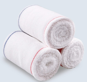 Bendaggio in crêpe ad alta elasticità in blu Medical elasticizzato tubolare lavorato a <span class=keywords><strong>maglia</strong></span> crêpe bendaggio - Product Image 4