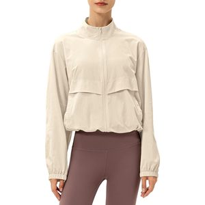 Chaqueta Deportiva Ligera para Mujer FOXA, con Cierre Completo, Protección Solar, Cortavientos, Secado Rápido, Corte Clásico, para Correr y Gimnasio - Product Image 1