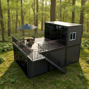 Zaoye 20FT Prefab Container Houses Panel de pared Cheap Sleeping para <span class=keywords><strong>Hotel</strong></span> Listo Hecho 3 Dormitorio Prefabricado - Product Image 1