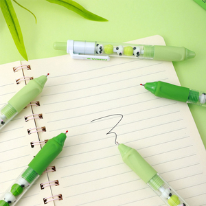 Venta al por mayor 0,5mm nuevo creativo <span class=keywords><strong>Kawaii</strong></span> lindo dibujos animados flor oso Panda DIY Beadable Gel bolígrafos para la escuela estudiante niños escritura - Product Image 1