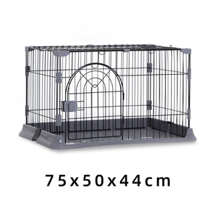 Gaiola de gato 4 andares para gatos, canil, gaiolas para gatos, área interna, grande, com <span class=keywords><strong>3</strong></span> plataformas, <span class=keywords><strong>3</strong></span> portas frontais, <span class=keywords><strong>2</strong></span> rampas - Product Image 6