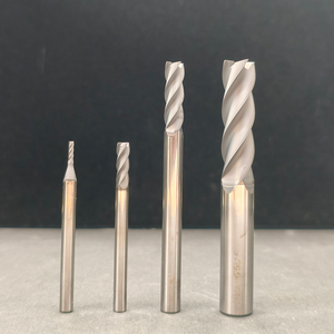 Fresa de carburo sólido con recubrimiento de diamante OEM ODM personalizada, cortador de diamante CVD para grafito, herramientas de corte CNC para maquinaria de grafito - Product Image 4