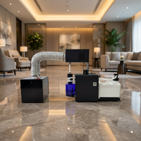 Diffuseur de parfum professionnel sans eau pour plafond, 2000m³, nébuliseur biphasique, contrôle par application, pour hôtels, centres commerciaux, bureaux