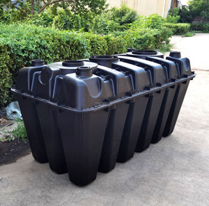 Tanques Sépticos de Digestão de PE de 2000L, Tanque de Purificação Plástico Empilhável para Tratamento de Esgoto Residencial - Product Image 2
