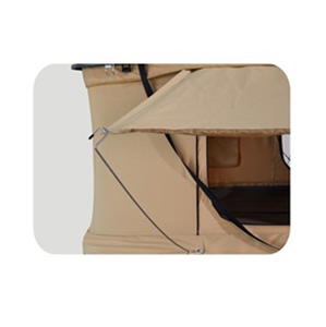 Carpa de Techo Plegable Triangular de Aleación de Aluminio con Capacidad de Carga de 300 kg, Dos Habitaciones, <span class=keywords><strong>Camuflaje</strong></span> - Product Image 2