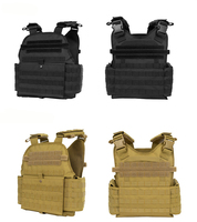 Gilet tactique personnalisé polyester respirant Molle modulaire plusieurs pochettes équipement de protection extérieur tailles de couleur personnalisées S-XL