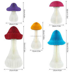 Umiss Paper - Decoración <span class=keywords><strong>de</strong></span> <span class=keywords><strong>Primavera</strong></span> para Ventanas con Forma <span class=keywords><strong>de</strong></span> Hongo <span class=keywords><strong>de</strong></span> Pascua, Adorno <span class=keywords><strong>de</strong></span> Panal <span class=keywords><strong>de</strong></span> Abeja, Artículos para Fiestas, Decoración Ecológica para el Hogar - Product Image 2