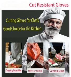 High Quality Cutting Resistant Leather Gloves Anti-Static Disposable Safety Gloves for Garden Work Custom Sizes Available - Product Image 2