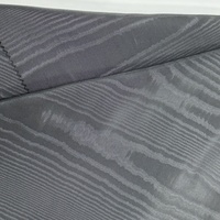 Tissu en polyester moiré, effet visuel 3D, gaufrage pour sacs de créateurs, costumes, vêtements pour femmes, tissu moiré