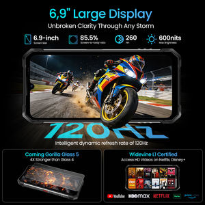 Téléphone mobile robuste professionnel LAGENIO Rhino1 Pro IP68 P69K EU Moyen-Orient tout-terrain, résistant à la poussière, aux chocs et aux intempéries - Product Image 3