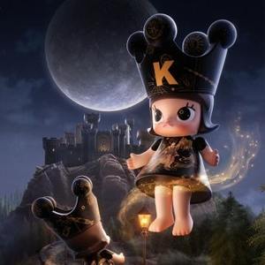 MART 1000% <span class=keywords><strong>Molly</strong></span> pour la collaboration édition limitée Bubble Mart, figurine en PVC avec emballage d'origine, objet de collection, échelle 1/200 - Product Image 5