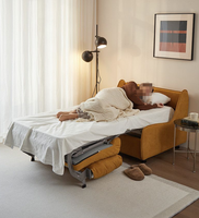 Canapé-lit extensible haut de gamme pour petit appartement avec matelas, pliable pour salon, balcon, canapé