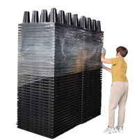 Module de drainage écologique en PP recyclé pour la récupération des eaux de pluie, module de réduction des ondes, réservoir de stockage géocellulaire souterrain