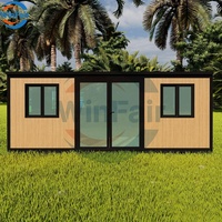 WinFair-Maison-conteneur prête à l'emploi-Mini-maisons modernes préfabriquées et pliables Villa Maisons Vacances modulaires de luxe