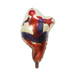 Nouveau <span class=keywords><strong>Spider</strong></span>-<span class=keywords><strong>Man</strong></span> Super feuille ballon personnage de dessin animé main chauve-souris capitaine chauve-souris hélium balle décoration de fête - Product Image 5