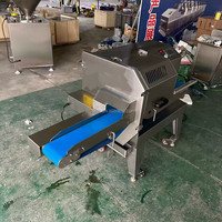 Machine à trancher la viande multifonctionnelle de qualité commerciale pour bacon, jambon, charcuterie et ventre de porc fumé