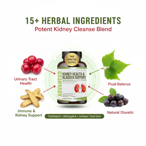 Kräuter-Nierenreinigungsprodukt Entgiftungs-Nahrungsergänzungsmittel zur Funktionssteigerung Coenzym Q10 Nierenreinigungs-Kapseln - Product Image 3