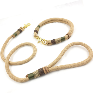 Nuevo Producto <span class=keywords><strong>2026</strong></span> 2025 2022, <span class=keywords><strong>Collar</strong></span> y Correa para Perro de Color Sólido Personalizado, Cuerda de Nailon para Escalar, Correa de Senderismo, Cinta, el Mejor <span class=keywords><strong>Collar</strong></span> para Perro Fabricado - Product Image 2