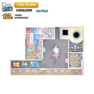 ผู้ผลิตอุปกรณ์สวนสนุกสนามเด็กเล่นในร่มแบบนุ่มออกแบบได้ตามต้องการราคาโรงงาน - Product Image 2